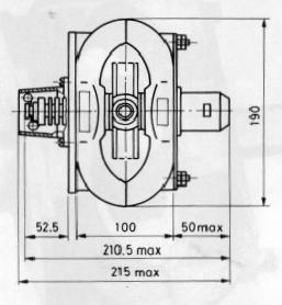 russisches Magnetron MI-377B, russisch МИ-377Б