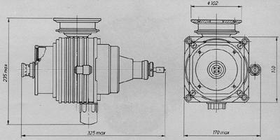 russisches Magnetron MI-423, russisch МИ-423