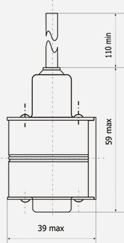 russisches Impulsmagnetron MI-485, russisch МИ-485