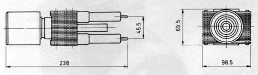 russisches Magnetron mi-89, russisch МИ-89