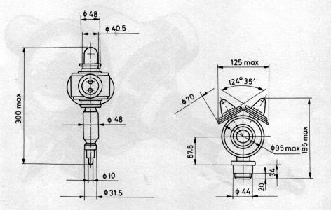 russisches Magnetron MIS-6, russisch МИС-6